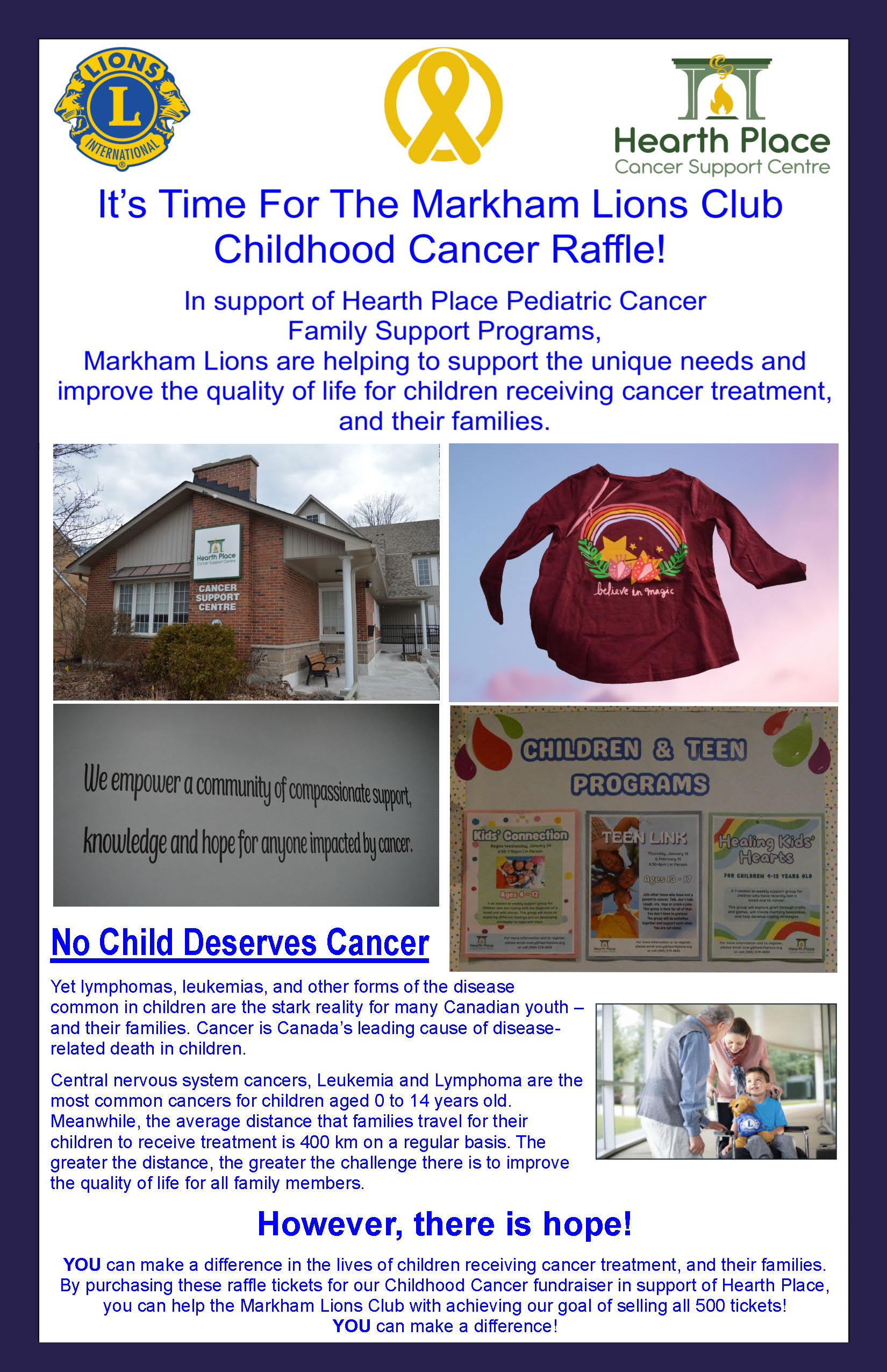 Childhood Cancer Raffle