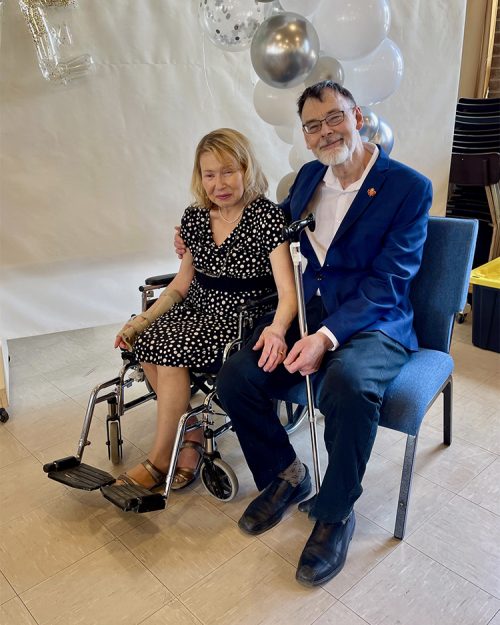 John & Jacquie Celebrate their 40th Anniversary