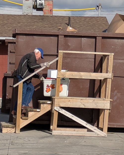 Markham Fair Booth Cleanup, 2025