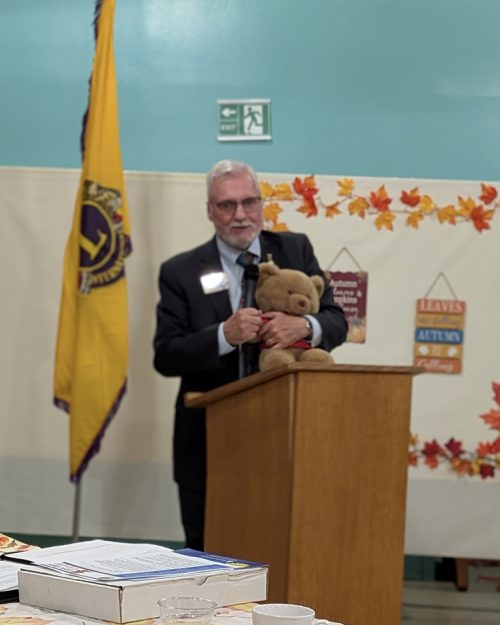 PID Lion Tom Gordon Visit, Oct. 2025