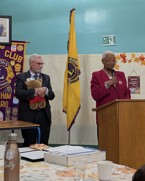 PID Lion Tom Gordon Visit, Oct. 2025